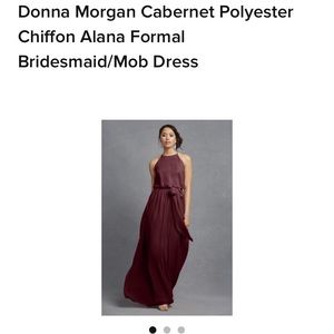 Donna morgan long dress
